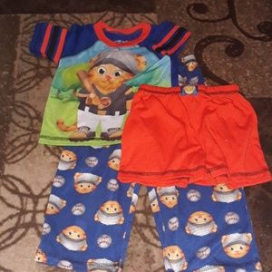 Matching Daniel Tigers pajama set